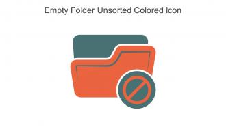 Empty Folder Unsorted Colored Icon In Powerpoint Pptx Png And Editable Eps Format