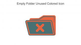 Empty Folder Unused Colored Icon In Powerpoint Pptx Png And Editable Eps Format