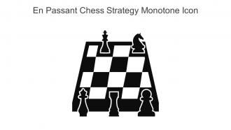 En Passant Chess Strategy Monotone Icon In Powerpoint Pptx Png And Editable Eps Format