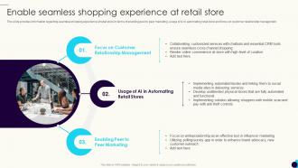 Enable Seamless Shopping Experience At Retail Store Shopper Preference Management