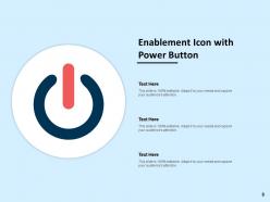 Enablement Icon Notification Bell Sound Waves Mobile Circle