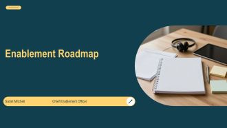 Enablement Roadmap PPT Template VA