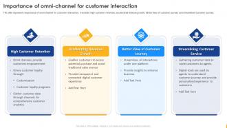 Enabling Digital Customer Service Transformation Importance Of Omni Channel For Customer Interaction