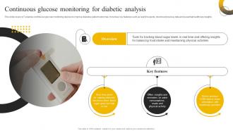 Enabling High Quality Continuous Glucose Monitoring For Diabetic Analysis DT SS