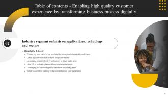 Enabling High Quality Customer Experience By Transforming Business Process Digitally DT CD Colorful Unique
