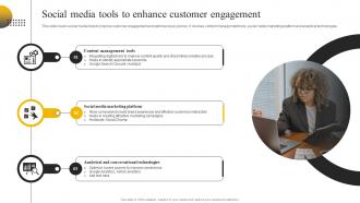 Enabling High Quality Social Media Tools To Enhance Customer Engagement DT SS