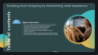 Enabling Smart Shopping By Transforming Retail Experience Powerpoint Presentation Slides DT CD V Downloadable Adaptable