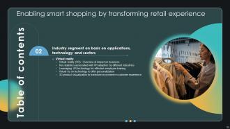 Enabling Smart Shopping By Transforming Retail Experience Powerpoint Presentation Slides DT CD V Good Pre-designed