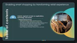 Enabling Smart Shopping By Transforming Retail Experience Powerpoint Presentation Slides DT CD V Researched Pre-designed