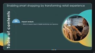 Enabling Smart Shopping By Transforming Retail Experience Powerpoint Presentation Slides DT CD V Graphical