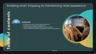 Enabling Smart Shopping By Transforming Retail Experience Powerpoint Presentation Slides DT CD V Aesthatic