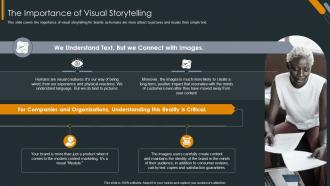 Enabling visual storytelling through digital asset management the importance of visual storytelling