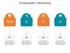 Encapsulation networking ppt powerpoint presentation model gridlines cpb