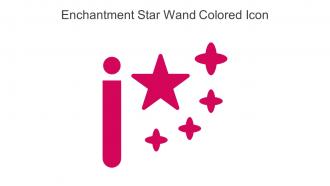 Enchantment Star Wand Colored Icon In Powerpoint Pptx Png And Editable Eps Format