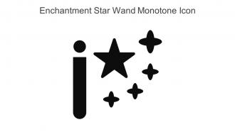 Enchantment Star Wand Monotone Icon In Powerpoint Pptx Png And Editable Eps Format