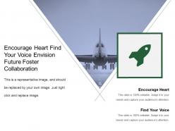 Encourage heart find your voice envision future foster collaboration