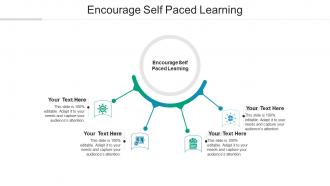 Encourage self paced learning ppt powerpoint presentation show picture cpb