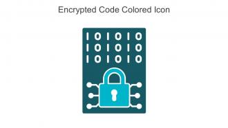 Encrypted Code Colored Icon In Powerpoint Pptx Png And Editable Eps Format