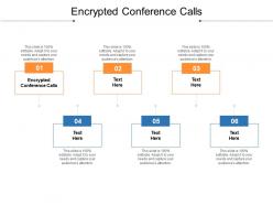 Encrypted conference calls ppt powerpoint presentation backgrounds cpb
