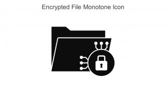 Encrypted File Monotone Icon In Powerpoint Pptx Png And Editable Eps Format