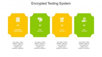 Encrypted texting system ppt powerpoint presentation inspiration portrait cpb