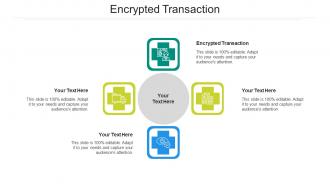 Encrypted transaction ppt powerpoint presentation file infographics cpb