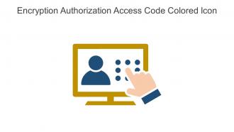 Encryption Authorization Access Code Colored Icon In Powerpoint Pptx Png And Editable Eps Format