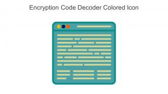 Encryption Code Decoder Colored Icon In Powerpoint Pptx Png And Editable Eps Format