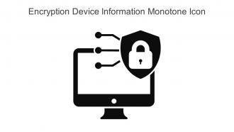 Encryption Device Information Monotone Icon In Powerpoint Pptx Png And Editable Eps Format