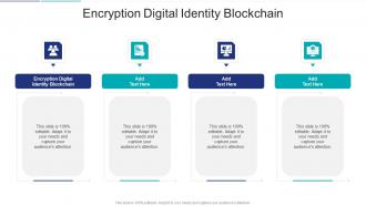 Encryption Digital Digital Identity Blockchain In Powerpoint And Google Slides Cpb