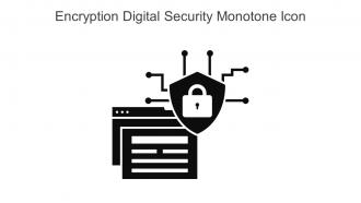 Encryption Digital Security Monotone Icon In Powerpoint Pptx Png And Editable Eps Format