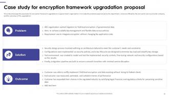 Encryption Framework Upgradation Proposal Powerpoint Presentation Slides Engaging Impactful