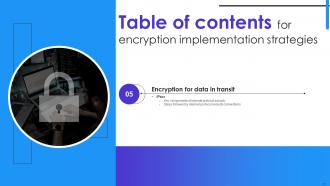 Encryption Implementation Strategies Powerpoint Presentation Slides Pre-designed Good