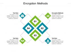 Encryption methods ppt powerpoint presentation infographic template graphic tips cpb