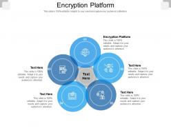 Encryption platform ppt powerpoint presentation file shapes cpb
