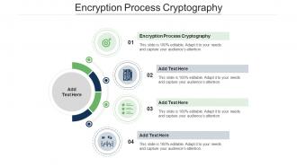 Encryption Process Cryptography Ppt PowerPoint Presentation Show Aids Cpb
