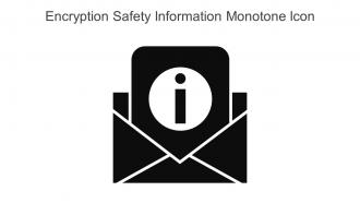 Encryption Safety Information Monotone Icon In Powerpoint Pptx Png And Editable Eps Format