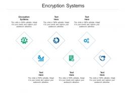 Encryption systems ppt powerpoint presentation file outfit cpb