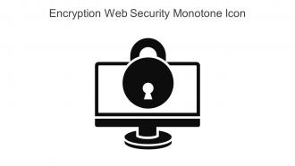 Encryption Web Security Monotone Icon In Powerpoint Pptx Png And Editable Eps Format