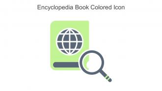 Encyclopedia Book Colored Icon In Powerpoint Pptx Png And Editable Eps Format