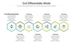End differentiable model ppt powerpoint presentation portfolio slides cpb