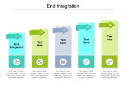 End integration ppt powerpoint presentation model background designs cpb