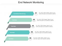 End network monitoring ppt powerpoint presentation gallery information cpb