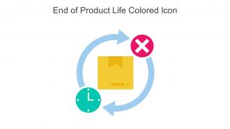End Of Product Life Colored Icon In Powerpoint Pptx Png And Editable Eps Format