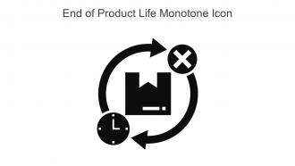 End Of Product Life Monotone Icon In Powerpoint Pptx Png And Editable Eps Format