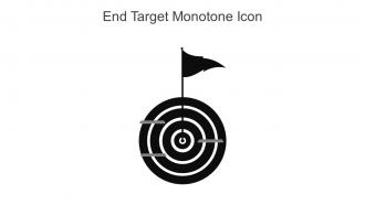 End Target Monotone Icon In Powerpoint Pptx Png And Editable Eps Format