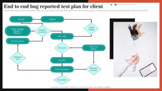 End To End Bug Reported Test Plan For Client