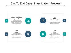 End to end digital investigation process ppt powerpoint presentation images cpb