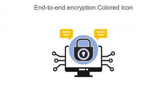 End To End Encryption Colored Icon In Powerpoint Pptx Png And Editable Eps Format