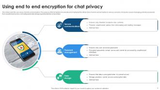 End To End Encryption Powerpoint PPT Template Bundles Idea Appealing